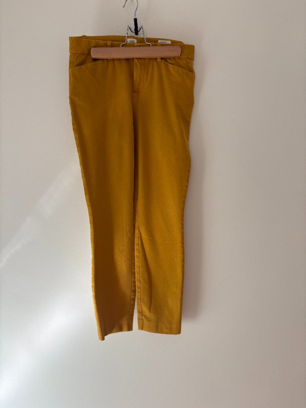 Gap Mustard Yellow Skinny Ankle Pants Size 2/26 Regular